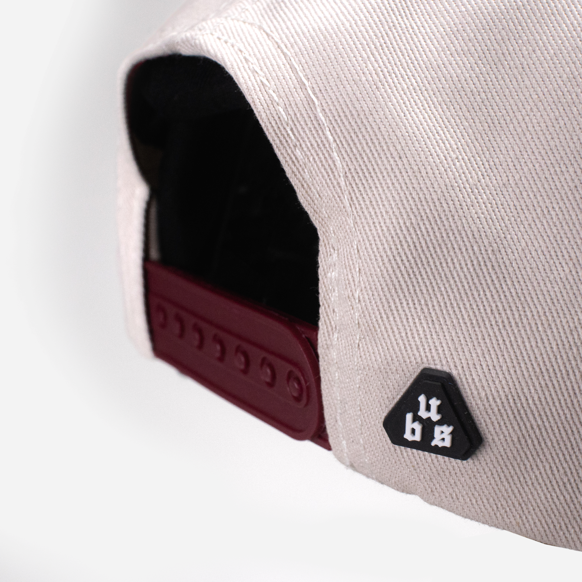 Trademark A-Frame Hat Stone/Burgundy