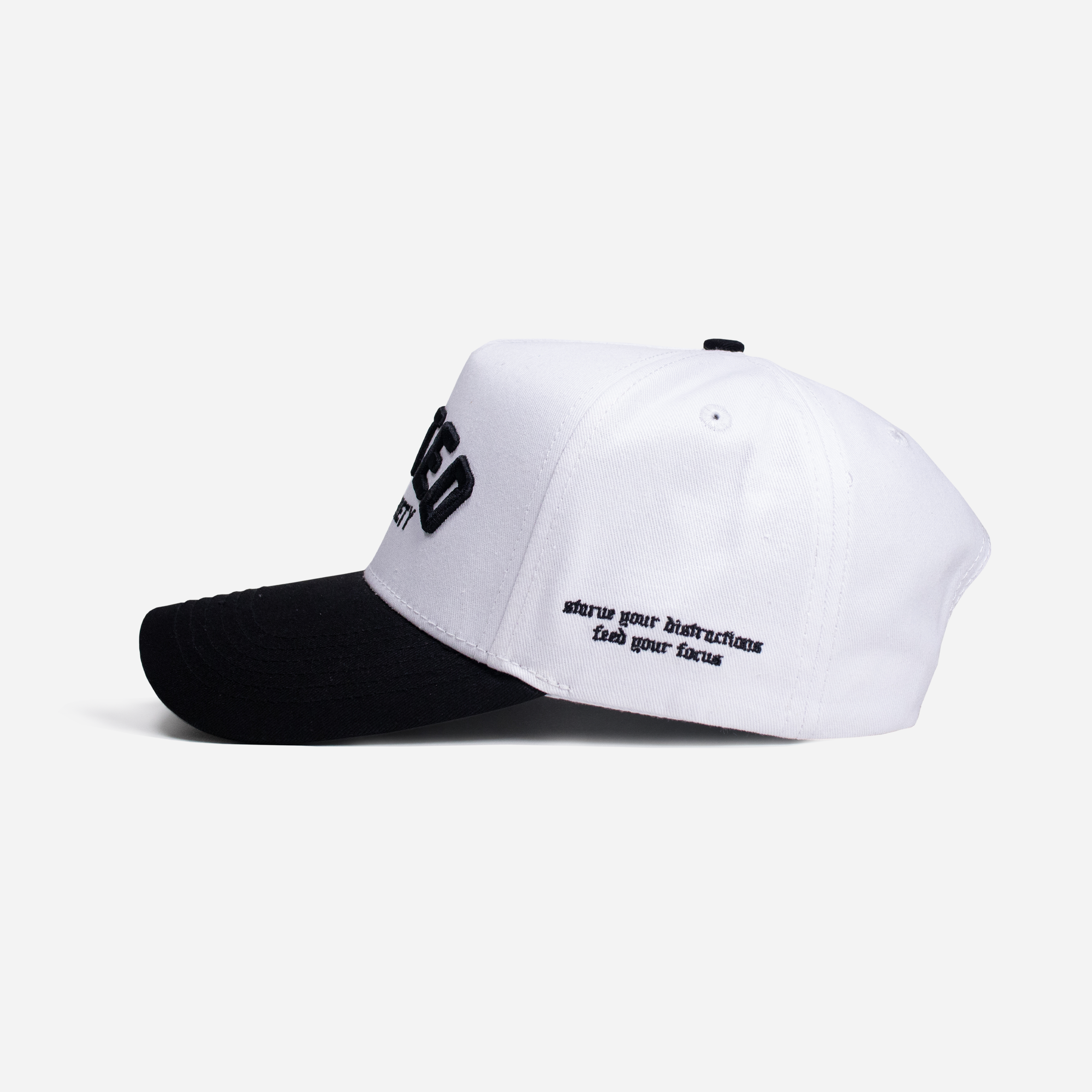 001 A-Frame Hat White/Black